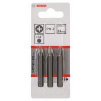 Насадка-бита Extra Hart PH 2, 51 мм Bosch 2607001522