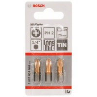 Насадка-бита Max Grip PH 2, 25 мм Bosch 2607001546