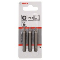 Насадка-бита Extra Hart PZ 2, 51 мм Bosch 2607001571