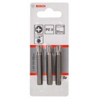 Насадка-бита Extra Hart PZ 3, 51 мм Bosch 2607001573