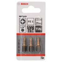 Насадка-бита Max Grip PZ 1, 25 мм Bosch 2607001591