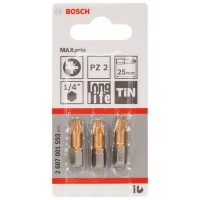 Насадка-бита Max Grip PZ 2, 25 мм Bosch 2607001593