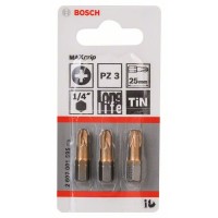 Насадка-бита Max Grip PZ 3, 25 мм Bosch 2607001595