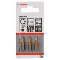 Насадка-бита Max Grip T10, 25 мм Bosch 2607001688