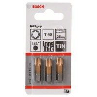 Насадка-бита Max Grip T40, 25 мм Bosch 2607001697