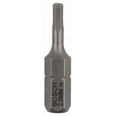 Насадка-бита Extra Hart HEX 2,5, 25 мм Bosch 2607001720