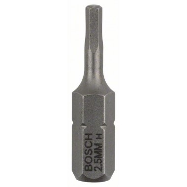 Насадка-бита Extra Hart HEX 2,5, 25 мм Bosch 2607001720