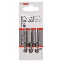 Насадка-бита Extra Hart HEX 3, 49 мм Bosch 2607001732