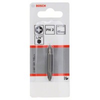 Двусторонняя насадка-бита PH2; PH2; 45 мм Bosch 2607001740