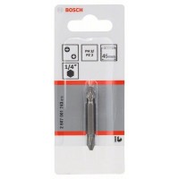 Двойное лезвие PH2; PZ2; 45 мм Bosch 2607001743