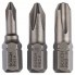 Набор из 3 насадок-бит Extra Hart (PH) PH1; PH2; PH3; 25 мм Bosch 2607001752