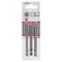 Набор из 3 насадок-бит Extra Hart PH1; PH2; PH3; 89 мм Bosch 2607001757