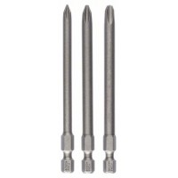 Набор из 3 насадок-бит Extra Hart PH1; PH2; PH3; 89 мм Bosch 2607001757