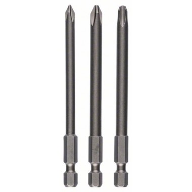 Набор из 3 насадок-бит Extra Hart PH1; PH2; PH3; 152 мм Bosch 2607001758