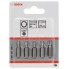 Набор из 5 насадок-бит Extra Hart (Torx) T 10; T 15; T 20; T 25; T 30; 25 мм Bosch 2607001768