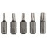 Набор из 5 насадок-бит Extra Hart (Torx) T 10; T 15; T 20; T 25; T 30; 25 мм Bosch 2607001768