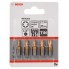 Набор из 5 насадок-бит Max Grip (Torx) T 10; T 15; T 20; T 25; T 30; 25 мм Bosch 2607001769