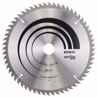 Пильный диск Optiline Wood 254 x 30 x 2,8 mm, 60 Bosch 2608640444