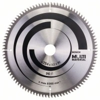 Пильный диск Multi Material 254 x 30 x 3,2 mm; 96 Bosch 2608640451