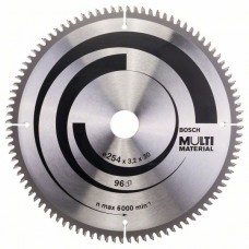 Пильный диск Multi Material 254 x 30 x 3,2 mm; 96 Bosch 2608640451