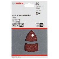 Набор из 10 шлифлистов F355 102x62, 93 мм, 80 Bosch 2608607408