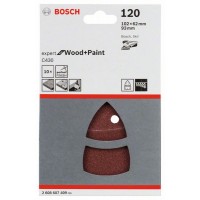 Набор из 10 шлифлистов F355 102x62, 93 мм, 120 Bosch 2608607409