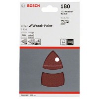 Набор из 10 шлифлистов C470 102x62, 93 мм, 180 Bosch 2608607410
