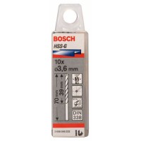 Сверло по металлу HSS-G DIN 338 3,6x39x70 мм Bosch 2608595332