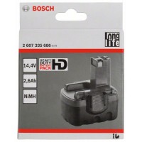 Аккумулятор 14,4 В тип O Standard Duty (SD), 2,6 Ah, NiMH Bosch 2607335686