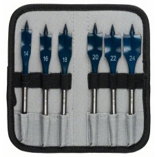 Набор из 6 перовых сверл Self Cut Speed 14; 16; 18; 20; 22; 24 мм Bosch 2608595424