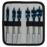 Набор из 6 перовых сверл Self Cut Speed 13; 16; 19; 20; 22; 25 мм Bosch 2608595425