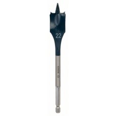 Перовое сверло Self Cut Speed, с шестигранным хвостовиком 22x152 мм Bosch 2608595492