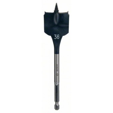 Перовое сверло Self Cut Speed, с шестигранным хвостовиком 36x152 мм Bosch 2608595500