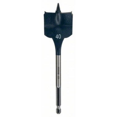 Перовое сверло Self Cut Speed, с шестигранным хвостовиком 40x152 мм Bosch 2608595502