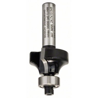 Карнизная фреза 8 мм, R1 6 мм, L 13,2 мм, G 53 мм Bosch 2608628340