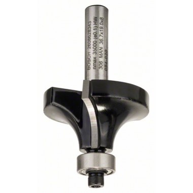 Карнизная фреза 8 мм, R1 12 мм, L 19 мм, G 60 мм Bosch 2608628343