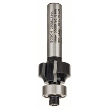 Карнизная фреза 8 мм, R1 3 мм, L 10,2 мм, G 53 мм Bosch 2608628344