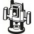 Карнизная фреза 8 мм, R1 15 мм, L 22 мм, G 66 мм Bosch 2608628345