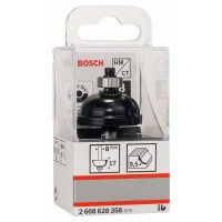 Профильная фреза F 8 мм, R1 9,5 мм, D 35 мм, L 16,2 мм, G 59 мм Bosch 2608628358