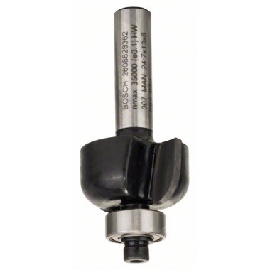 Галтельная фреза 8 мм, R1 6 мм, D 24,7 мм, L 13 мм, G 53 мм Bosch 2608628362