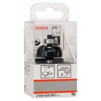 Галтельная фреза 8 мм, R1 8 мм, D 28,7 мм, L 13 мм, G 54 мм Bosch 2608628363