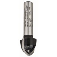 Галтельная фреза 8 мм, R1 8 мм, D 16 мм, L 12,4 мм, G 45 мм Bosch 2608628369