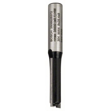 Пазовая фреза 8 мм, D1 8 мм, L 25,4 мм, G 56 мм Bosch 2608628372