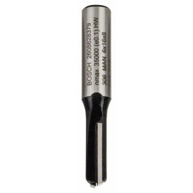 Пазовая фреза 8 мм, D1 6 мм, L 16 мм, G 48 мм Bosch 2608628379