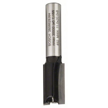 Пазовая фреза 8 мм, D1 11 мм, L 20 мм, G 51 мм Bosch 2608628384