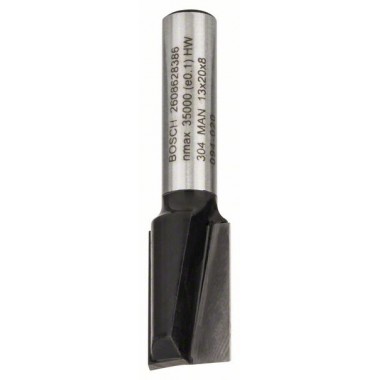 Пазовая фреза 8 мм, D1 13 мм, L 20 мм, G 51 мм Bosch 2608628386