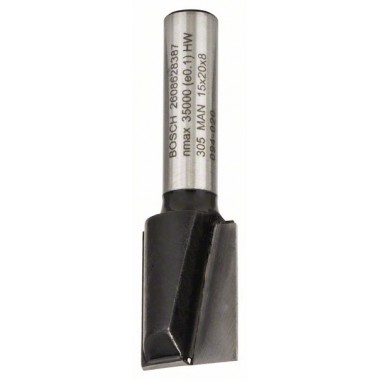 Пазовая фреза 8 мм, D1 15 мм, L 20 мм, G 51 мм Bosch 2608628387
