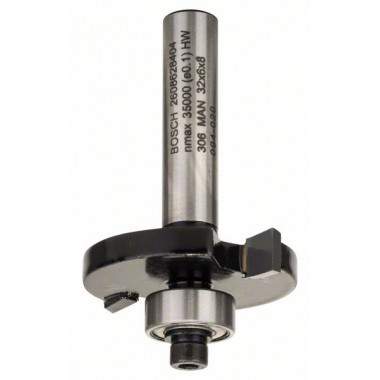 Плоская пазовая фреза 8 мм, D1 32 мм, L 6 мм, G 51 мм Bosch 2608628404