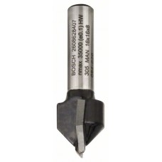 Фреза пазовая V-образная 8 мм, D1 16 мм, L 16 мм, G 45 мм, 90° Bosch 2608628407