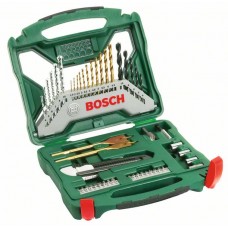 Набор из 50 предметов X-Line Titanium Bosch 2607019327